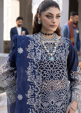Mahrukh By Mahnur Luxury Lawn 3 Piece Unstitched Suit M24MLL-DUSK